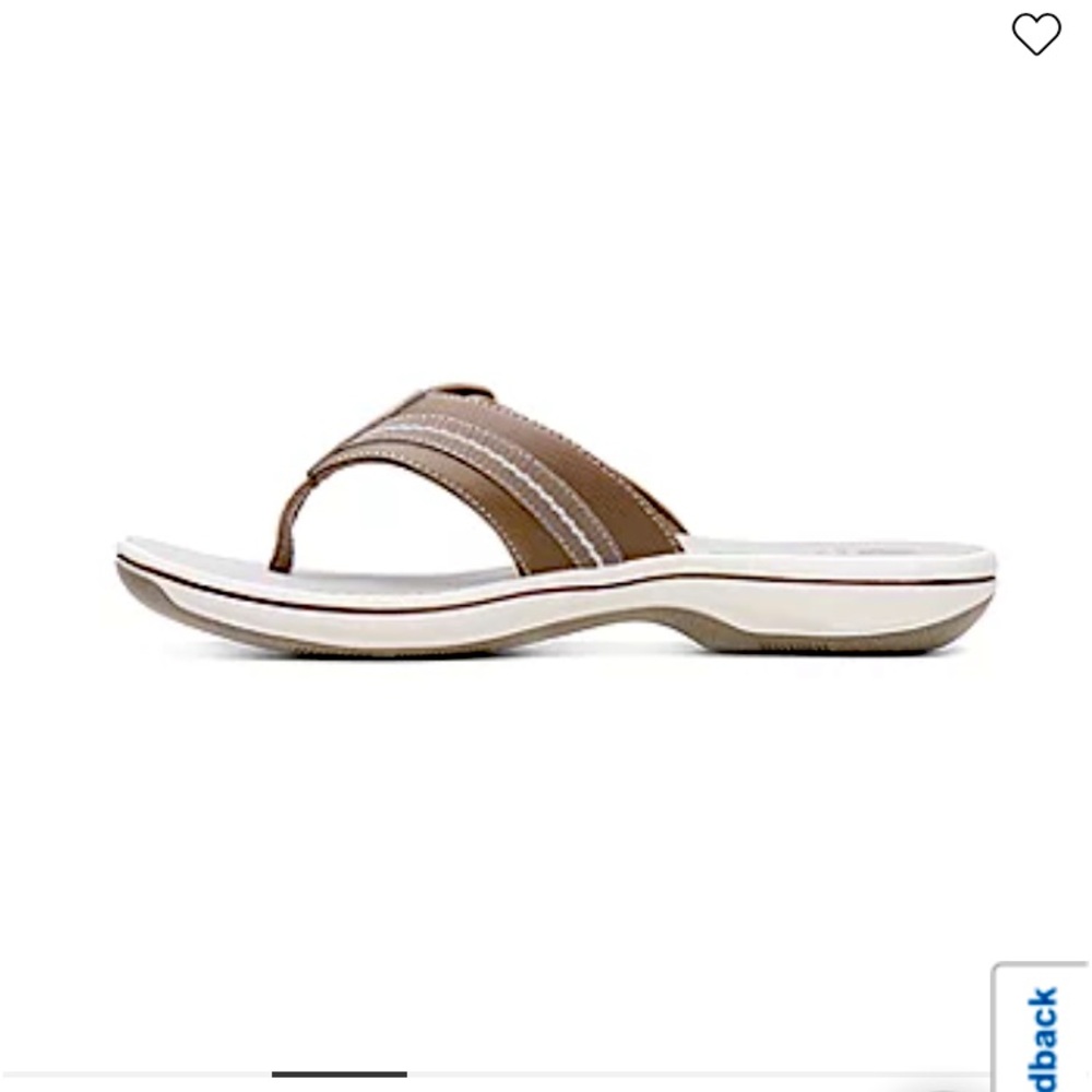 NWOT Clark’s cloudsteppers sandals